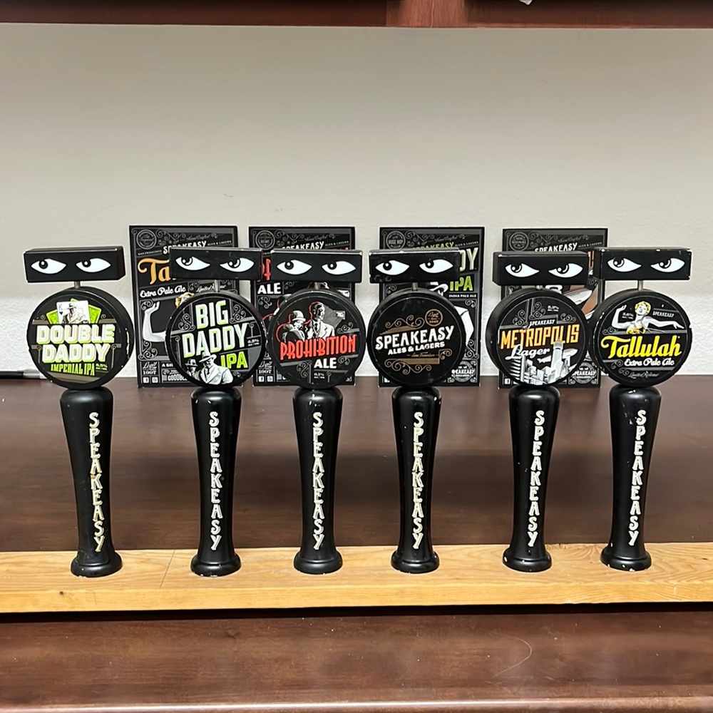Speakeasy Beer Tap Handles